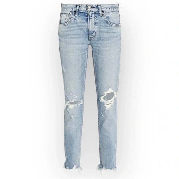Moussy Vintage Altawoods Distressed Skinny  Jeans 25 - Picture 3 of 13